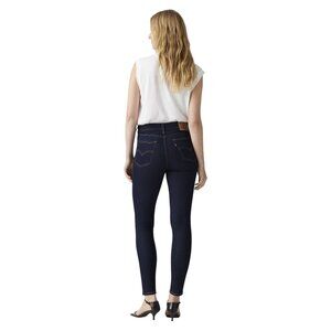 NWOT Levi's 721 High Rise Skinny Jeans Cast Shadows Dark Wash Blue 25